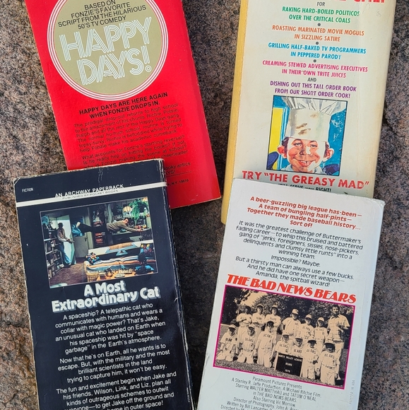 70s Paperbacks Mad - Bad News Bears - Fonzie - Picture 3 of 3